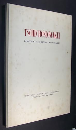 Bild des Verkufers fr Tschechoslowakei. Romanische und gotische Buchmalerei. - Vorwort: Hanns Swarzenski. Einleitung: Jan Kvt. (Unesco-Sammlung der Weltkunst). Verffentlicht von der New York Graphic Sociey in bereinkunft mit der Unesco. zum Verkauf von Antiquariat Kretzer