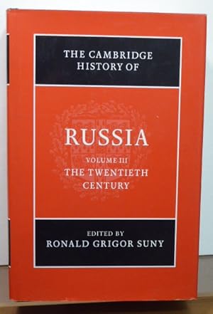 Seller image for The Cambridge History of Russia, Volume 3: The Twentieth Century for sale by RON RAMSWICK BOOKS, IOBA