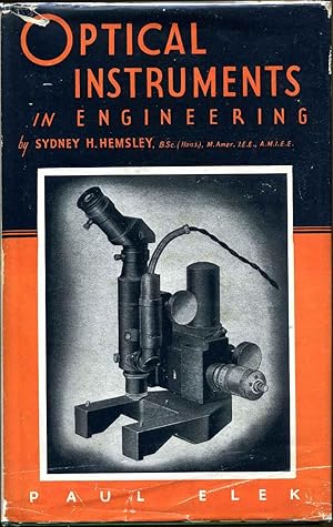 Seller image for OPTICAL INSTRUMENTS IN ENGINEERING. for sale by Kurt Gippert Bookseller (ABAA)
