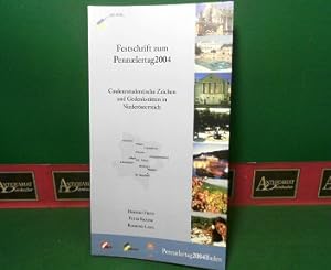 Bild des Verkufers fr Couleurstudentische Zeichen und Gedenksttten in Niedersterreich - Festschrift zum Pennaelertag 2004. zum Verkauf von Antiquariat Deinbacher