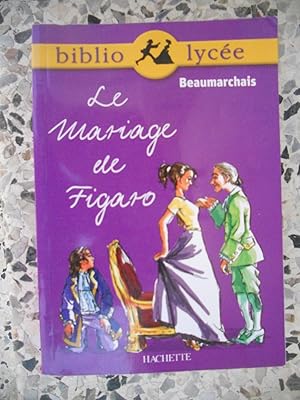 Seller image for Bibliolycee - Le mariage de Figaro - Notes, questionnaires et synthese for sale by Frederic Delbos