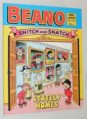 Beano Comic Library No.112. Snitch and Snatch Stately Homes