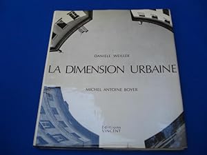 Immagine del venditore per La Dimension Urbaine venduto da Emmanuelle Morin