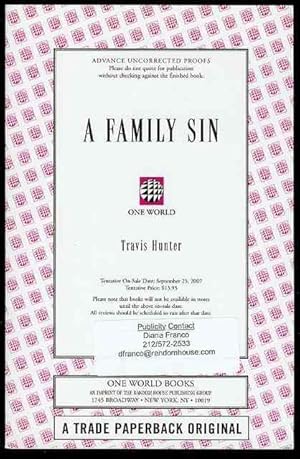 Seller image for A Family Sin for sale by Bookmarc's