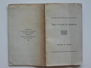 Seller image for Thirty studies in Jeremiah for sale by Aucott & Thomas