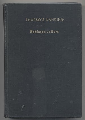 Bild des Verkufers fr Thurso's Landing, Dear Judas and Other Poems zum Verkauf von Between the Covers-Rare Books, Inc. ABAA