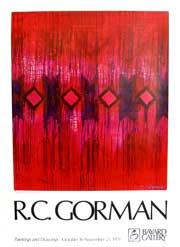 Image du vendeur pour R. C. Gorman [exhibition poster]. mis en vente par Wittenborn Art Books