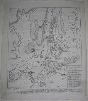 Seller image for A Plan of New York Island, with part of Long Island, Staten Island & East New Jersey. for sale by Arader Galleries - AraderNYC