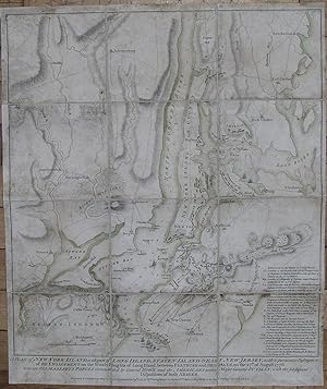 Seller image for A Plan of New York Island, with part of Long Island, Staten Island & East New Jersey for sale by Arader Galleries - AraderNYC