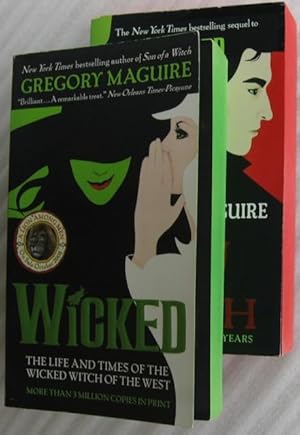 Seller image for Wicked Years: book 1 - Wicked: The Life and Times of the Wicked Witch of the West; book 2 - Son of a Witch; -(two books in the "Wicked Years" series)- for sale by Nessa Books