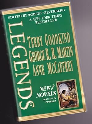 Seller image for Legends #2: Short Novels by the Masters of Modern Fantasy - The Sword of Truth: Debt of Bones (by Terry Goodking); A Song of Ice and Fire: The Hedge Knight (by George R. R. Martin); Pern: Runner of Pern (by Anne McCaffrey) for sale by Nessa Books