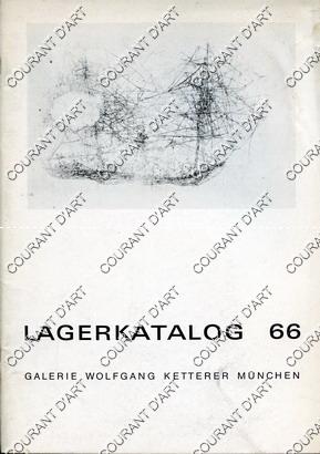 LAGERKATALOG 66. CIRCA 1985, ACHENBACH. ARCHPENKO. ARP. ARROYO. BECKMANN. CORINTH. ERNST. GEIGER....