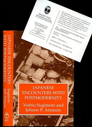 Bild des Verkufers fr Japanese Encounters with Postmodernity zum Verkauf von Little Stour Books PBFA Member