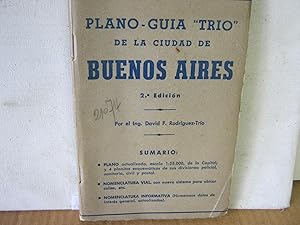 Plano - Guia "Trio" De La Ciudad De Buenos Aires