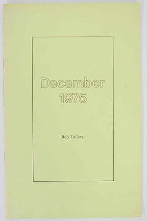 Seller image for December 1975 for sale by Jeff Hirsch Books, ABAA