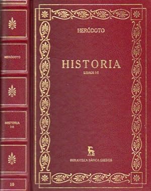 Imagen del vendedor de HISTORIA. Vol. 1. Libros I-II. Introduccin general, traduccin y notas de Carlos Schrader. a la venta por angeles sancha libros