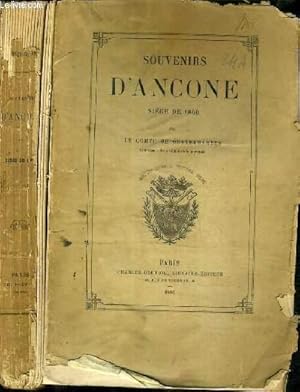 Seller image for SOUVENIRS D'ANCONE SIEGE DE 1860. for sale by Le-Livre