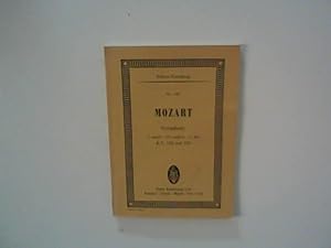 Bild des Verkufers fr Symphony C major and Menuetto : Kchel No. 338 and 409 ; Edition No. 542 zum Verkauf von ANTIQUARIAT FRDEBUCH Inh.Michael Simon