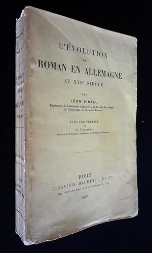 Image du vendeur pour L'Evolution du roman en Allemagne au XIXe sicle mis en vente par Abraxas-libris