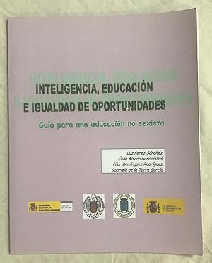 Imagen del vendedor de INTELIGENCIA, EDUCACION E IGUALDAD DE OPORTUNIDADES a la venta por Librera Sagasta