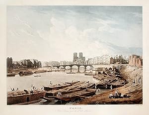 Seller image for Paris, Notre Dame prise de L'isle Louvier for sale by Donald A. Heald Rare Books (ABAA)