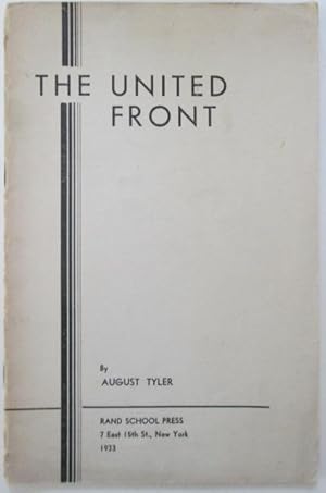 Seller image for The United Front for sale by Mare Booksellers ABAA, IOBA