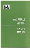 Vauxhall Victor Owner Manual