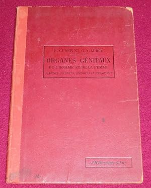 Imagen del vendedor de LES ORGANES GENITAUX DE L'HOMME ET DE LA FEMME - Structure et fonctions - Formes extrieures, rgions anatomiques, situation, rapports et usages dmontrs  l'aide de planches colories, dcoupes et superposes et de 65 figures intercales dans le texte. a la venta por LE BOUQUINISTE