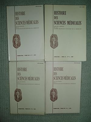 Histoire des sciences medicales : Organe officiel de la Société Francaise d'Histoire de la Médeci...