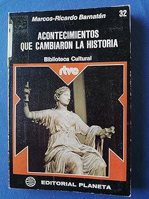 Bild des Verkufers fr Acontecimientos que cambiaron la Historia zum Verkauf von Perolibros S.L.