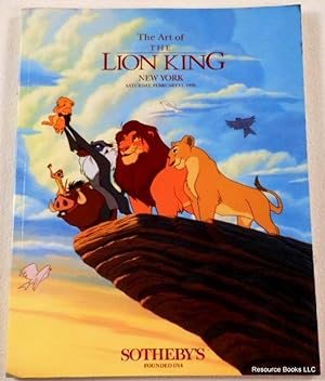 The Art of The Lion King. Sotheby's New York: February 11, 1995