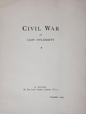 Civil War [SIGNED]