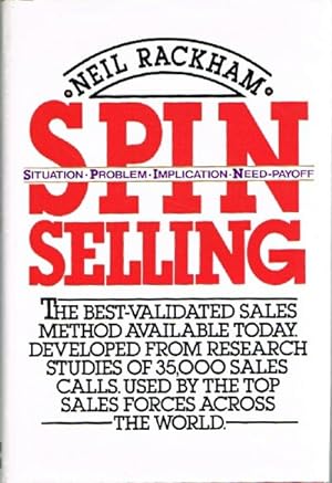 Bild des Verkufers fr Spin Selling zum Verkauf von Round Table Books, LLC