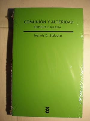 Bild des Verkufers fr Comunin y alteridad. Persona e Iglesia zum Verkauf von Librera Antonio Azorn