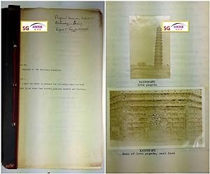 Proposed American School of Archaeology in Peking. Original Typescripts of Report of Langdon Warn...