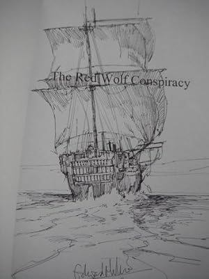 Imagen del vendedor de The Red Wolf Conspiracy - double-signed, lined dated proof a la venta por Analecta Books