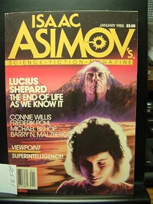 Bild des Verkufers fr ISAAC ASIMOV'S SCIENCE FICTION - Jan, 1985 zum Verkauf von The Book Abyss