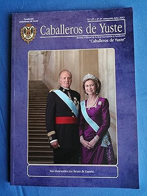 Seller image for Caballeros de Yuste : revista cultural de la Real Asociacin y Fundacin Caballeros de Yuste. N 27, 2-3er. trimestre ao 2013 for sale by Perolibros S.L.