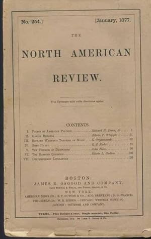 Seller image for North American Review, Vol. 124, January 1877 (No. 254): I. Points in American Politics; II. Daniel Deronda, III. Richard Wagners Theories of Music, IV. Bret Harte, V. The Triumph of Darwinism, VI. The Eastern Question, VII. Contemporary Literature, The. for sale by OLD WORKING BOOKS & Bindery (Est. 1994)