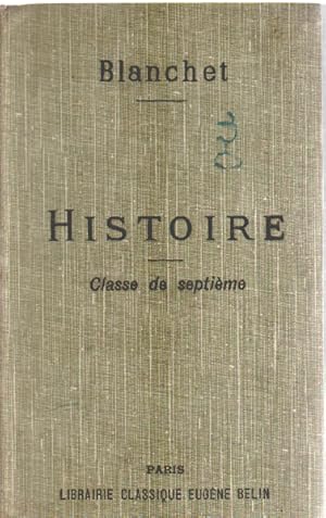 Histoire sommaire de la france depuis 1610 jusqu'en 1871/ classe de septieme