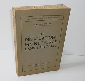 Les dévaluations monétaires dans l'histoire. Bibliothèque d'histoire économique. Paris. 1936.