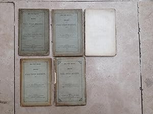 Journal of the Pali Text Society. The First 5 Volumes of the Journal, 1882-1886