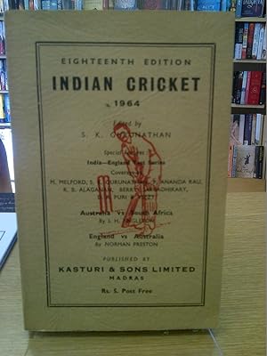 Image du vendeur pour Indian Cricket 1964 (18th edition) mis en vente par Paragon Books BA FSB