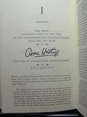 Imagen del vendedor de ANNA HASTINGS a la venta por The Book Abyss