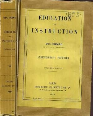 Bild des Verkufers fr EDUCATION ET INSTRUCTION - ENSEIGNEMENT PRIMAIRE - 5me EDUCATION zum Verkauf von Le-Livre