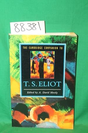 Seller image for The Cambridge Companion To T. S. Eliot for sale by Princeton Antiques Bookshop