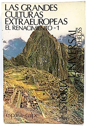 Bild des Verkufers fr Las Grandes Culturas Extraeuropeas, El Renacimiento 1 zum Verkauf von SalvaLibros