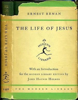 Bild des Verkufers fr THE LIFE OF JESUS (ML# 140.1, Spring 1936, 242 Titles Listed on Inside of DJ) zum Verkauf von Shepardson Bookstall
