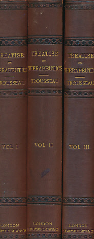 Seller image for Treatise on Therapeutics. 3 volume set for sale by Barter Books Ltd