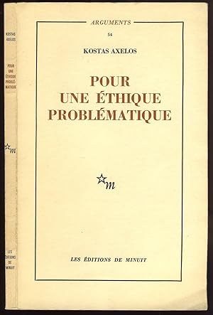 Pour une éthique problématique